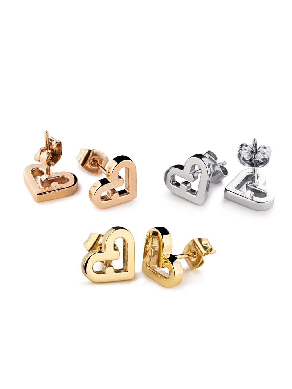 Gri FJ5007ETU Kalpli Kadın Küpe-2