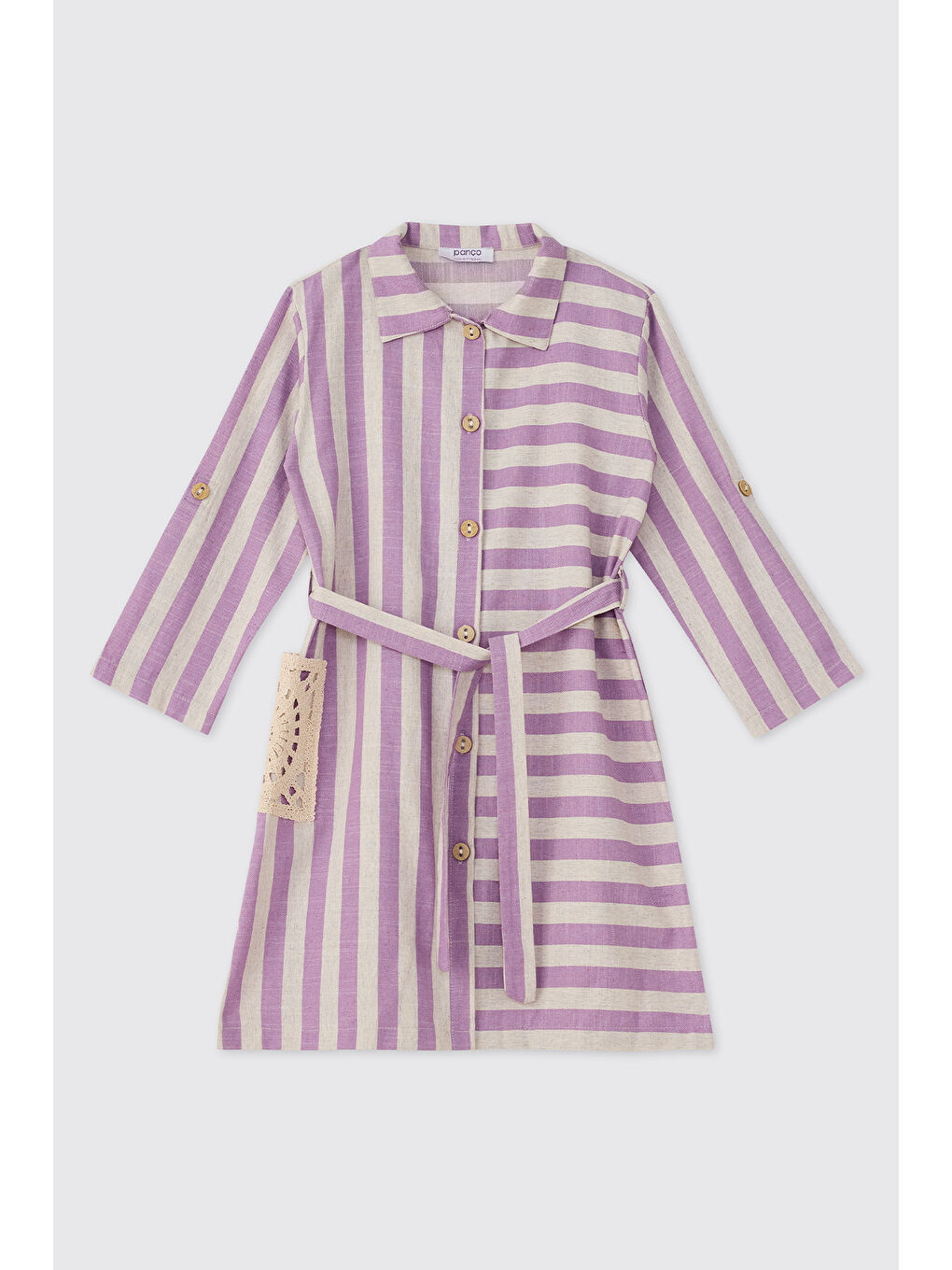 Kız Çocuk Lila Elbise