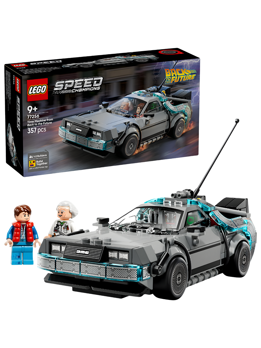 Speed Champions Geleceğe Dönüş Ten Zaman Makinesi 77256-2