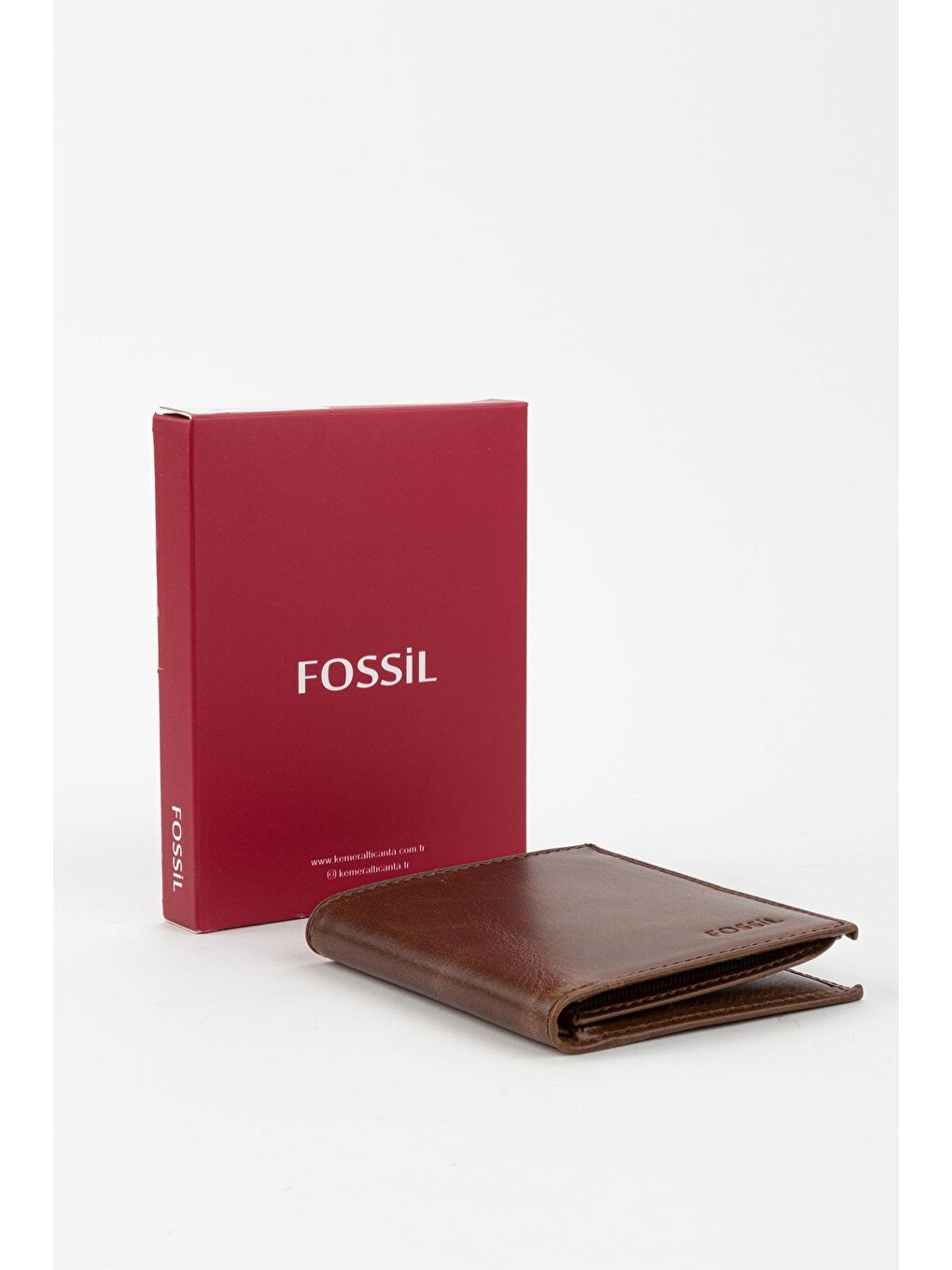 Kahverengi Kutulu Hakiki Deri Gri Crazy Dikey Küçük Boy Erkek El Portföyü Cüzdan-5