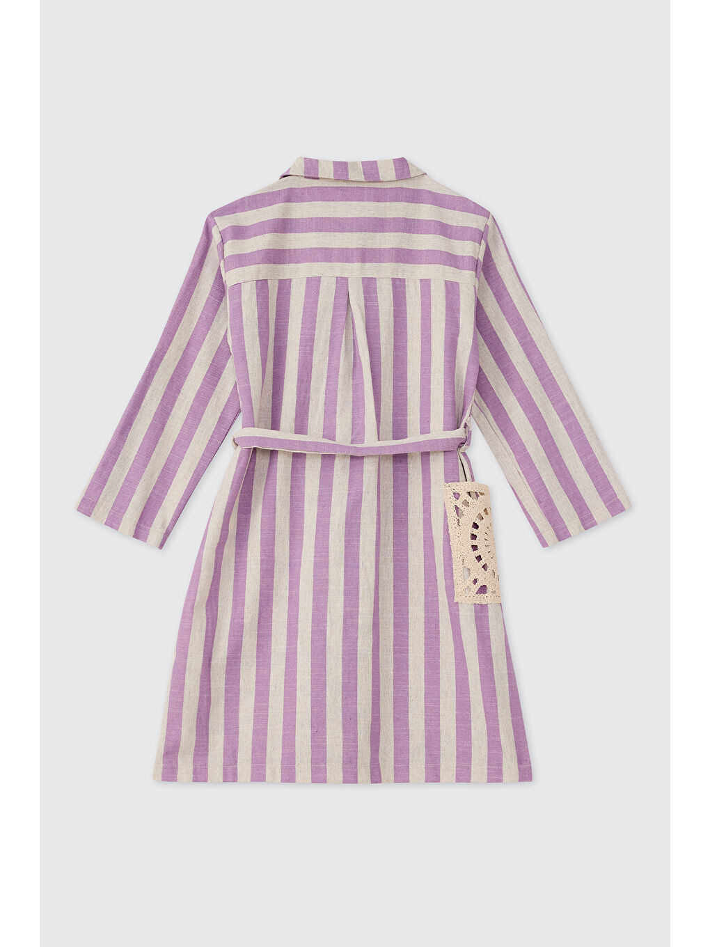 Kız Çocuk Lila Elbise-1