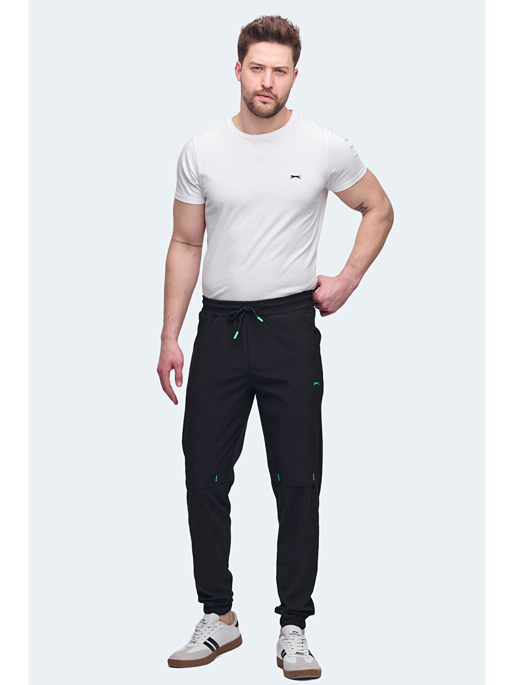 SLAZENGER NADJA Erkek Eşofman Altı Siyah - 6