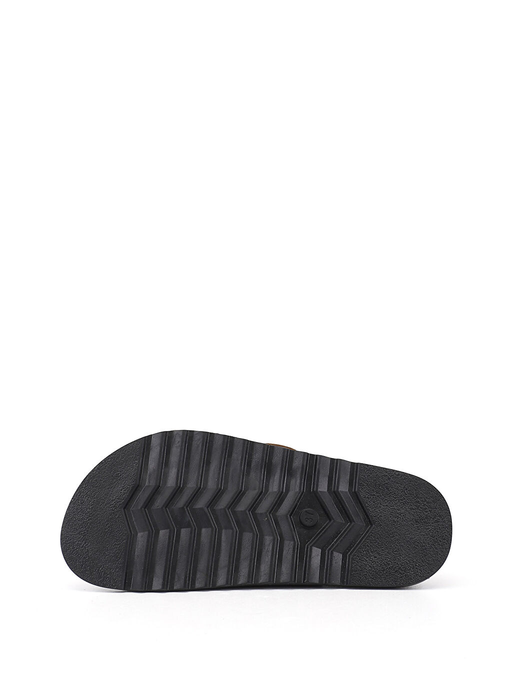 Kahverengi Kadın AÇIK VİZON Çift Tokalı Terlik-3