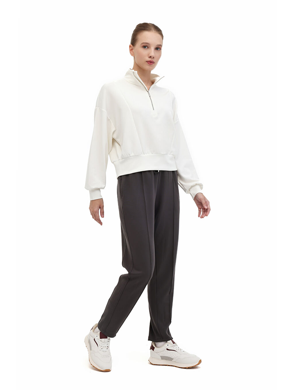 Bej WL DENIL YOG1-9 5PR Kadın Sweatshirt-2