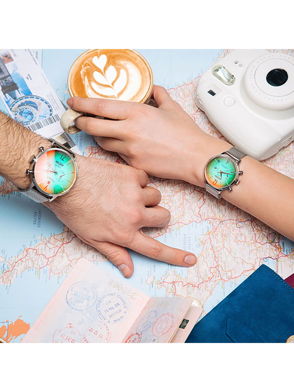 Gri WWRC713 36 mm Kadın Kol Saati-2