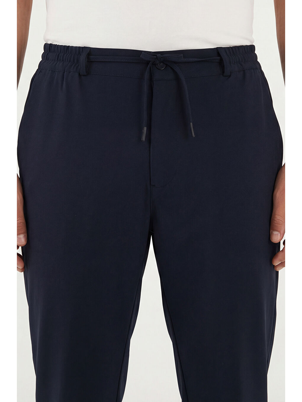 Lacivert Pamuklu Regular Fit Normal Bel Pantolon CF26S615261-4