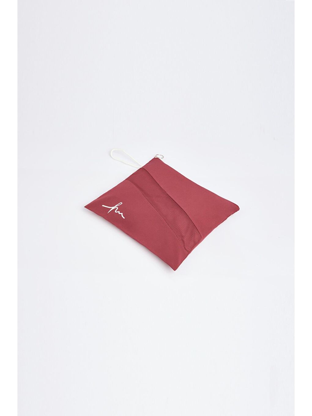 File Detaylı Mürdüm Esnek Dokuma 6 Parça Tam Tesettür Mayo Takımı 2853-6