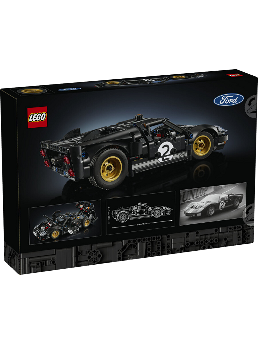 Technic 1966 Ford GT40 MKII Yarış Arabası 42223-1