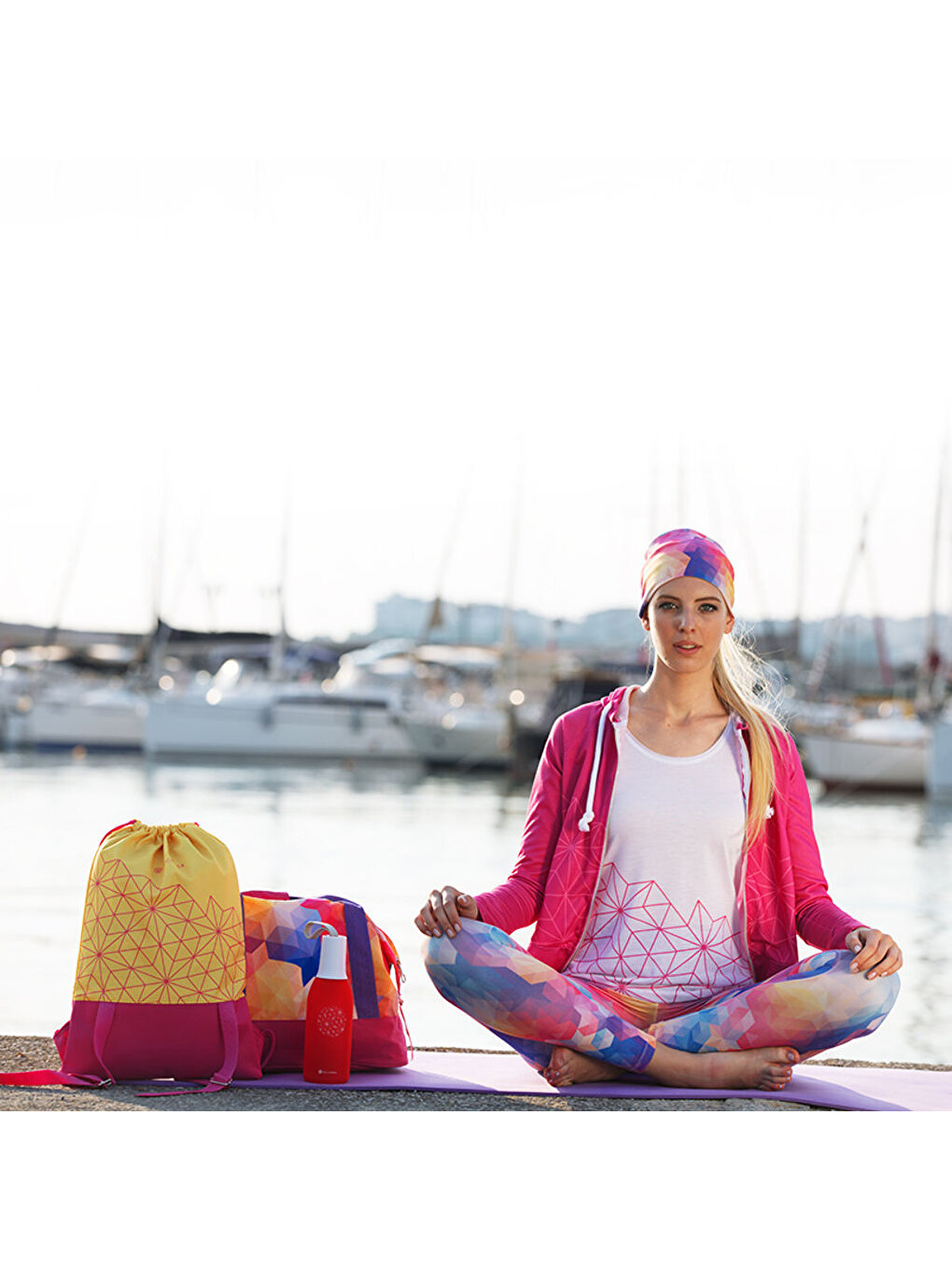 Beyaz BiggYoga Aura Atlet-1