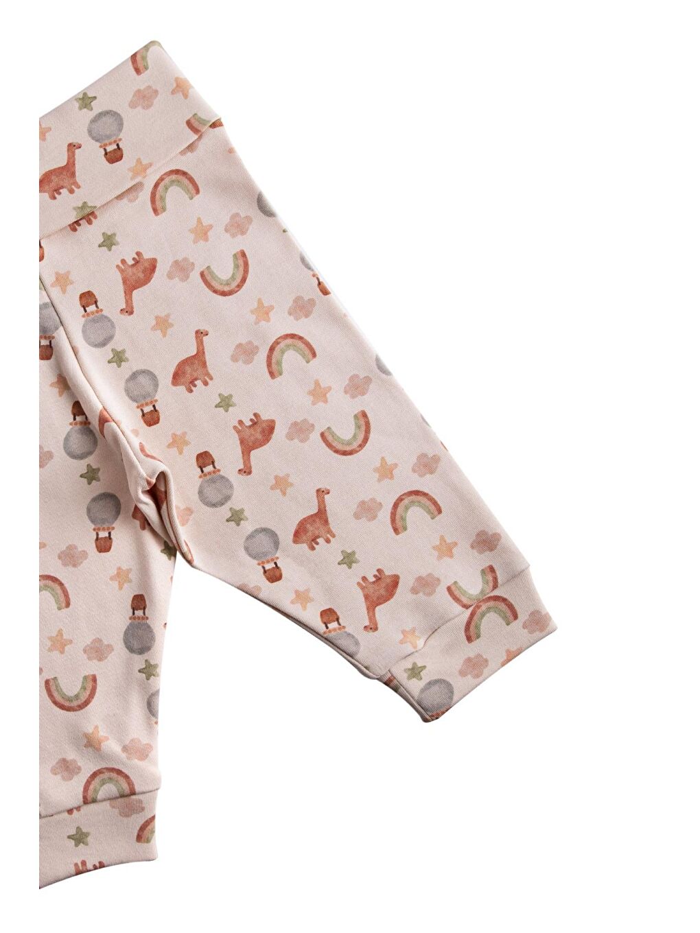 Kırmızı Bebek  Desen Alt Eşofman Pamuklu İnterlok KIRMIZI TEKLI-4