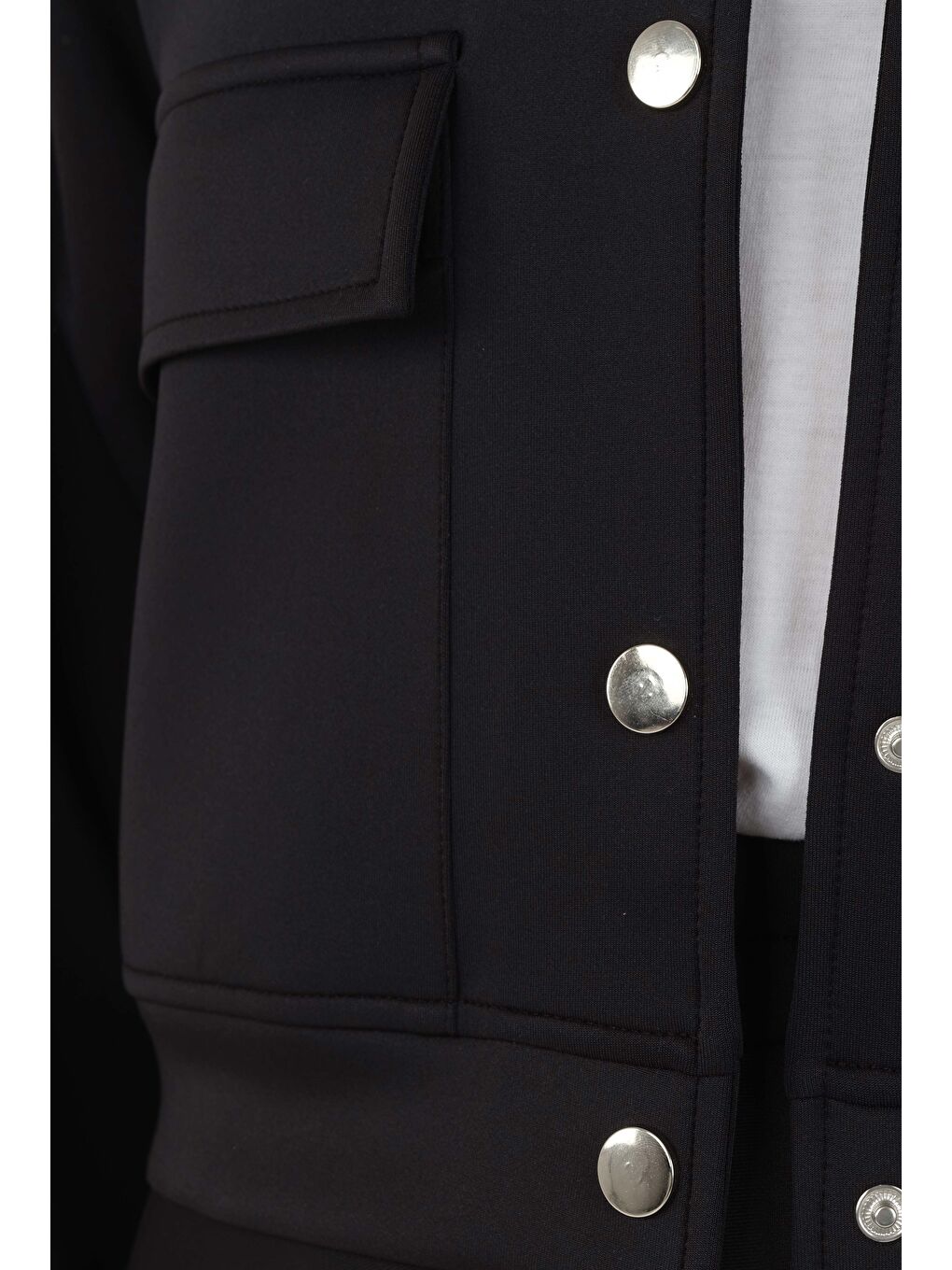 Scuba Bomber Ceket Siyah-2