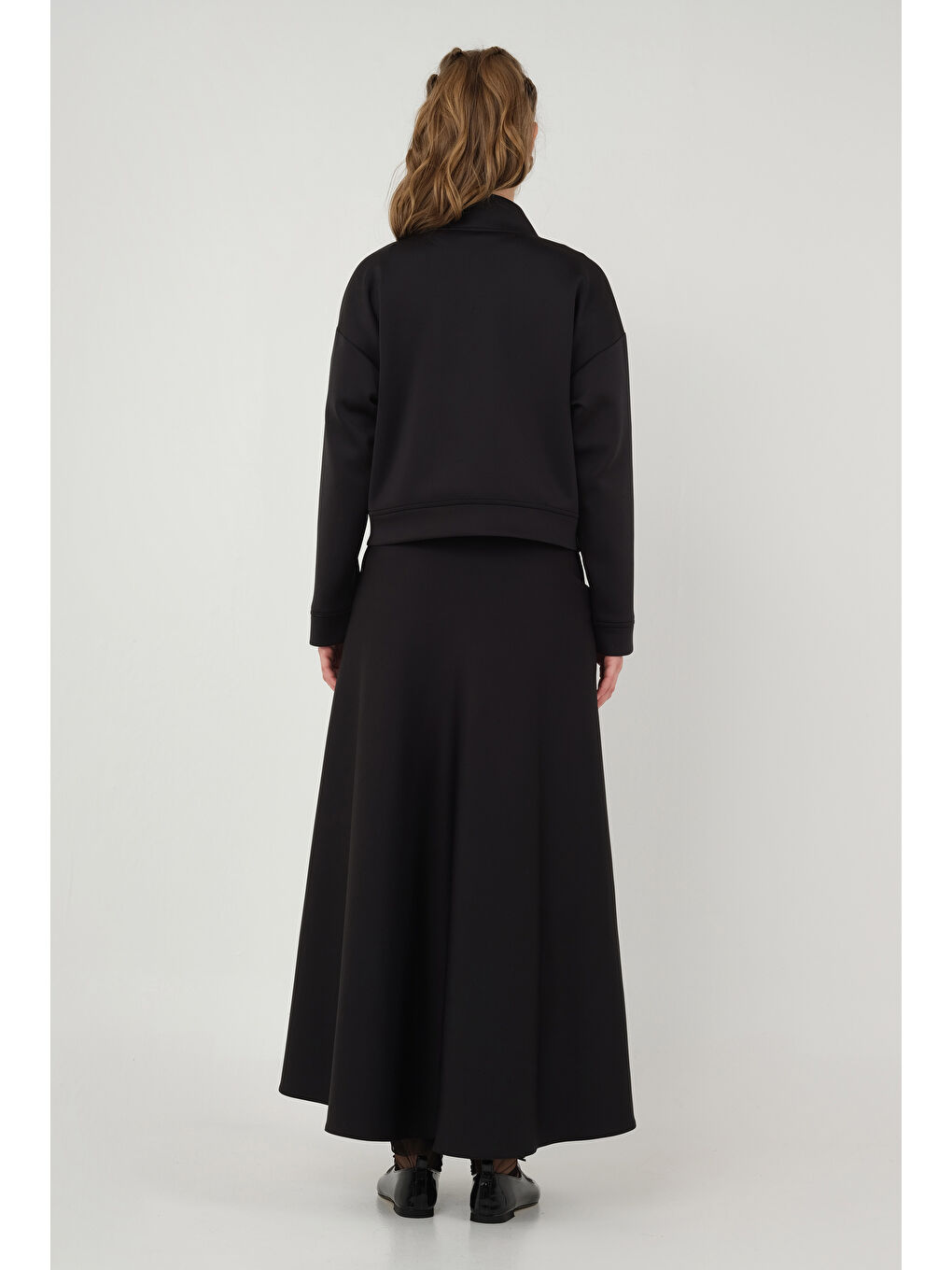 Scuba Bomber Ceket Siyah-3