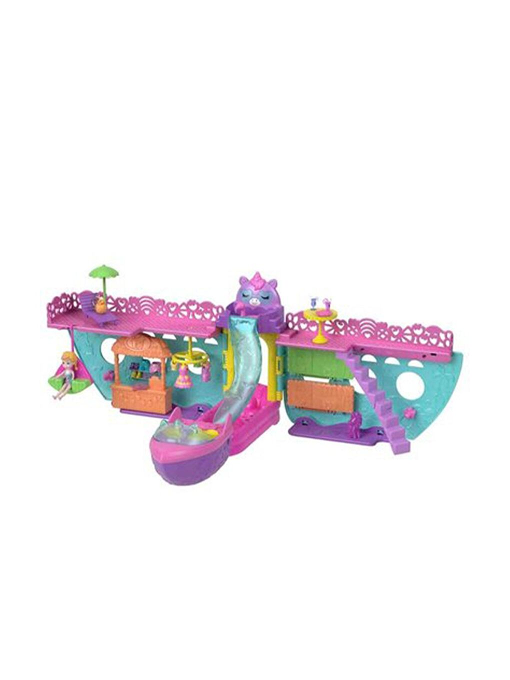 Polly Pocket Karışık Unicorn Bot Oyun Seti HWP26 - 4