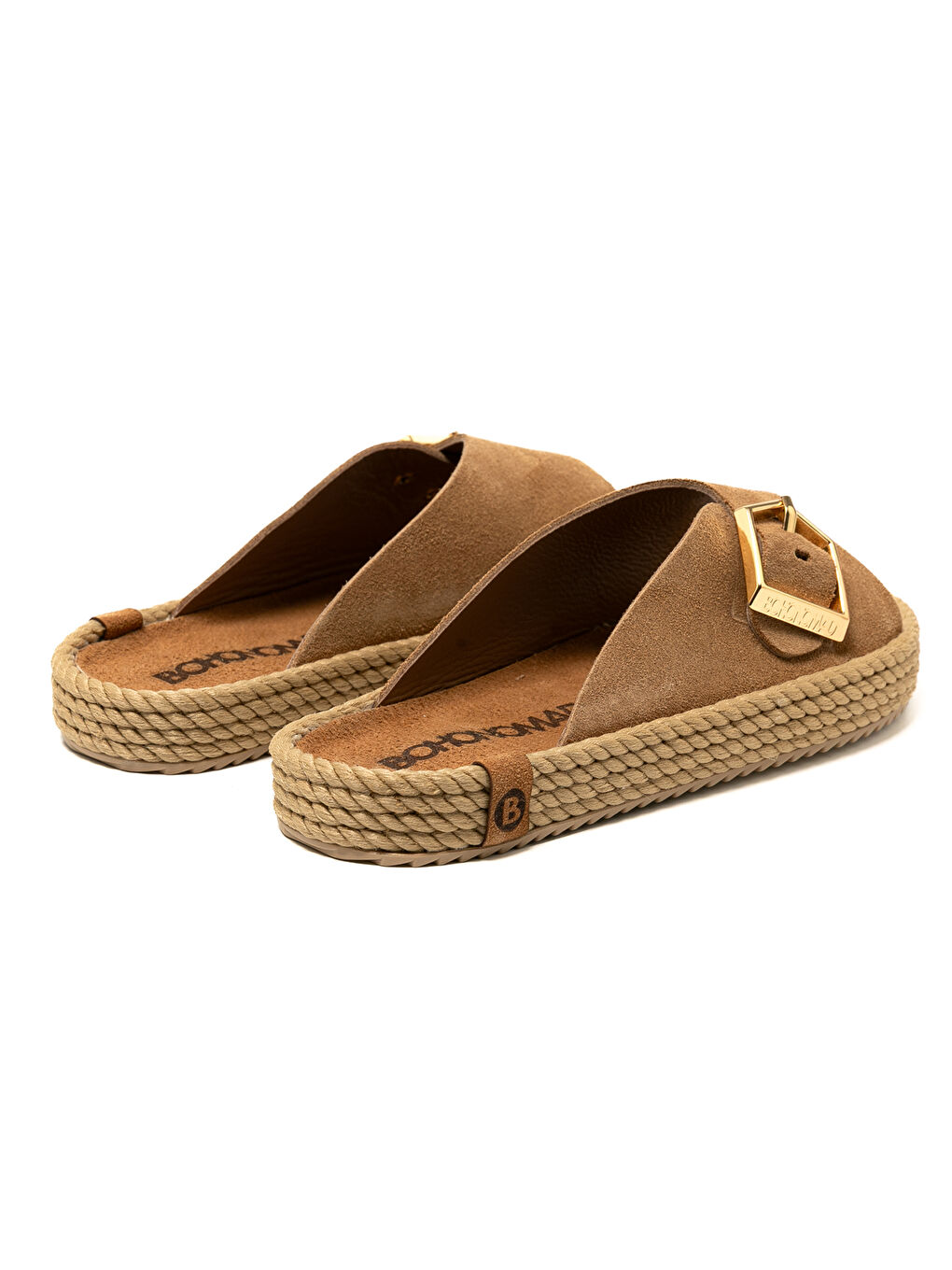 Kahverengi CAS12-00037 Casablanca Kadın Terlik Latte-4