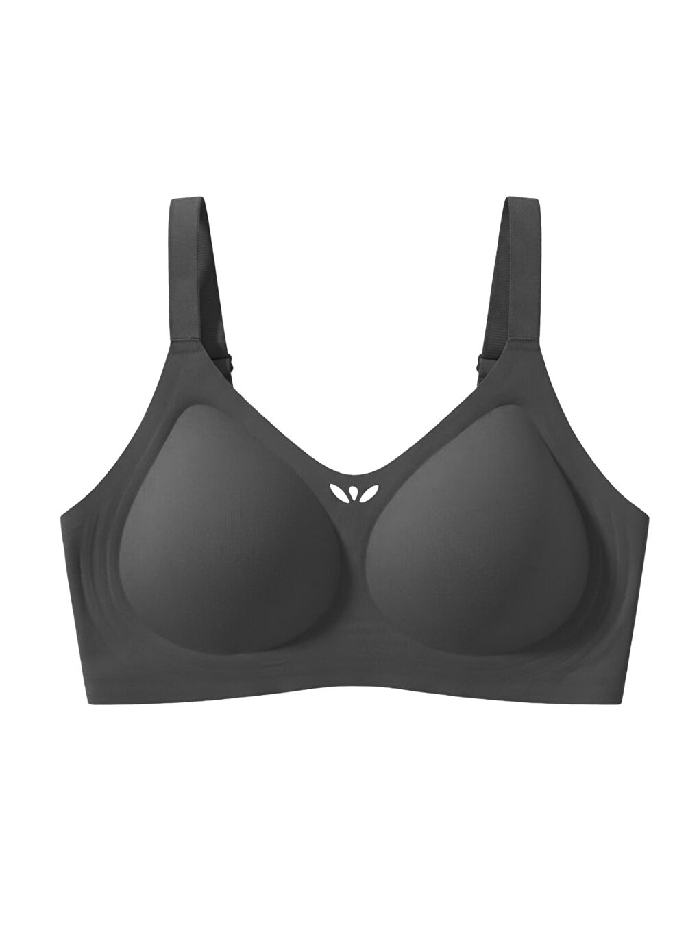 Seamless Bra - Ease | Siyah Lazer Kesim Balensiz Dekolteli Dikişsiz Kadın Sütyen