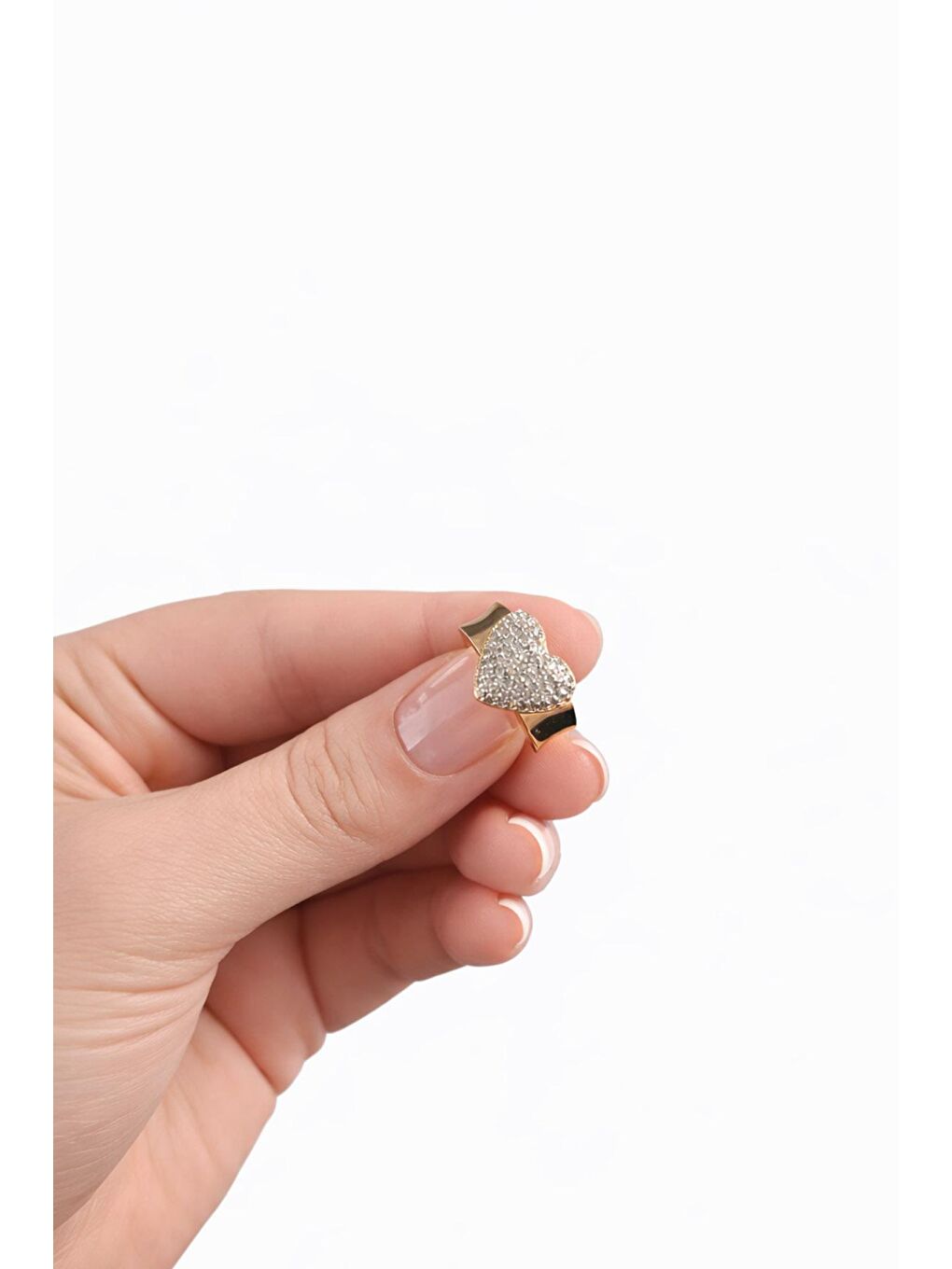 Pembe Zirkon Taşlı VIP Yüzük-1