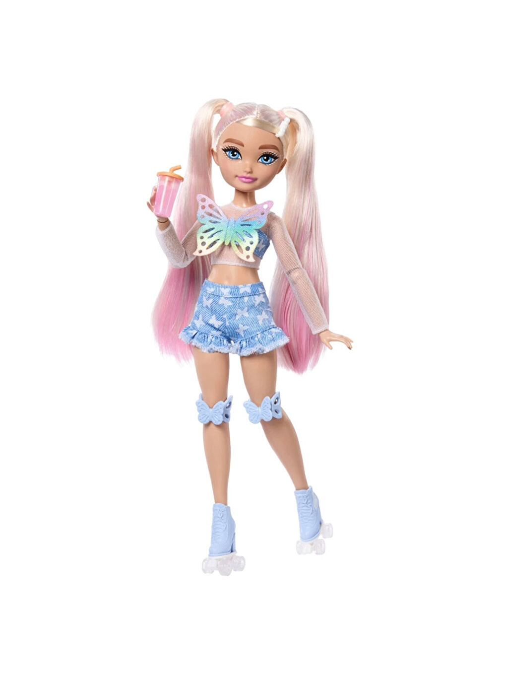 Barbie Dream Besties Paten Partisi Malibu Bebek Ve Aksesuarları JFX96-4