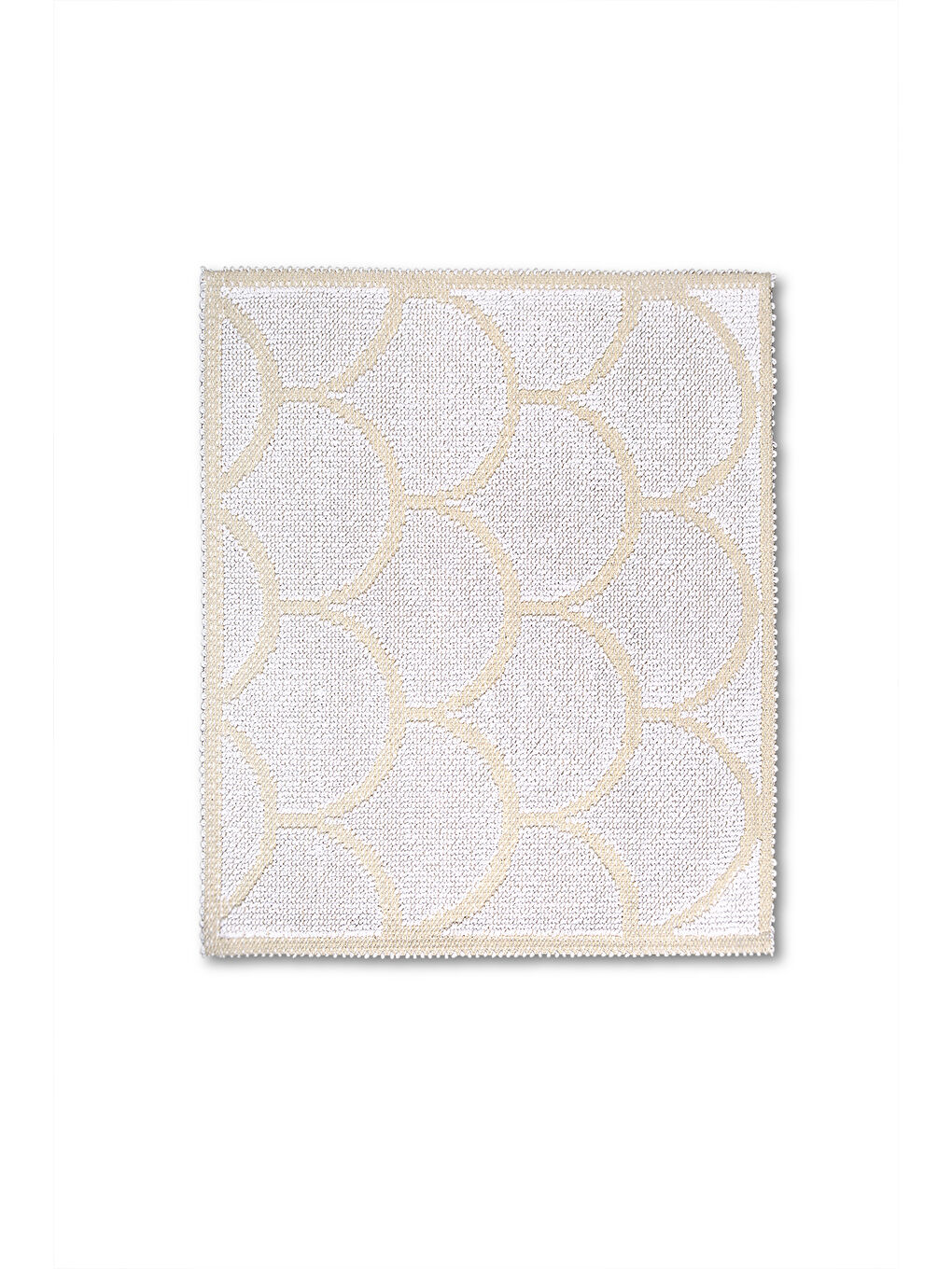 Pearl Doğal Pamuklu 2'li Banyo Paspas Seti 60x100+50x60 Cm - Beyaz-3