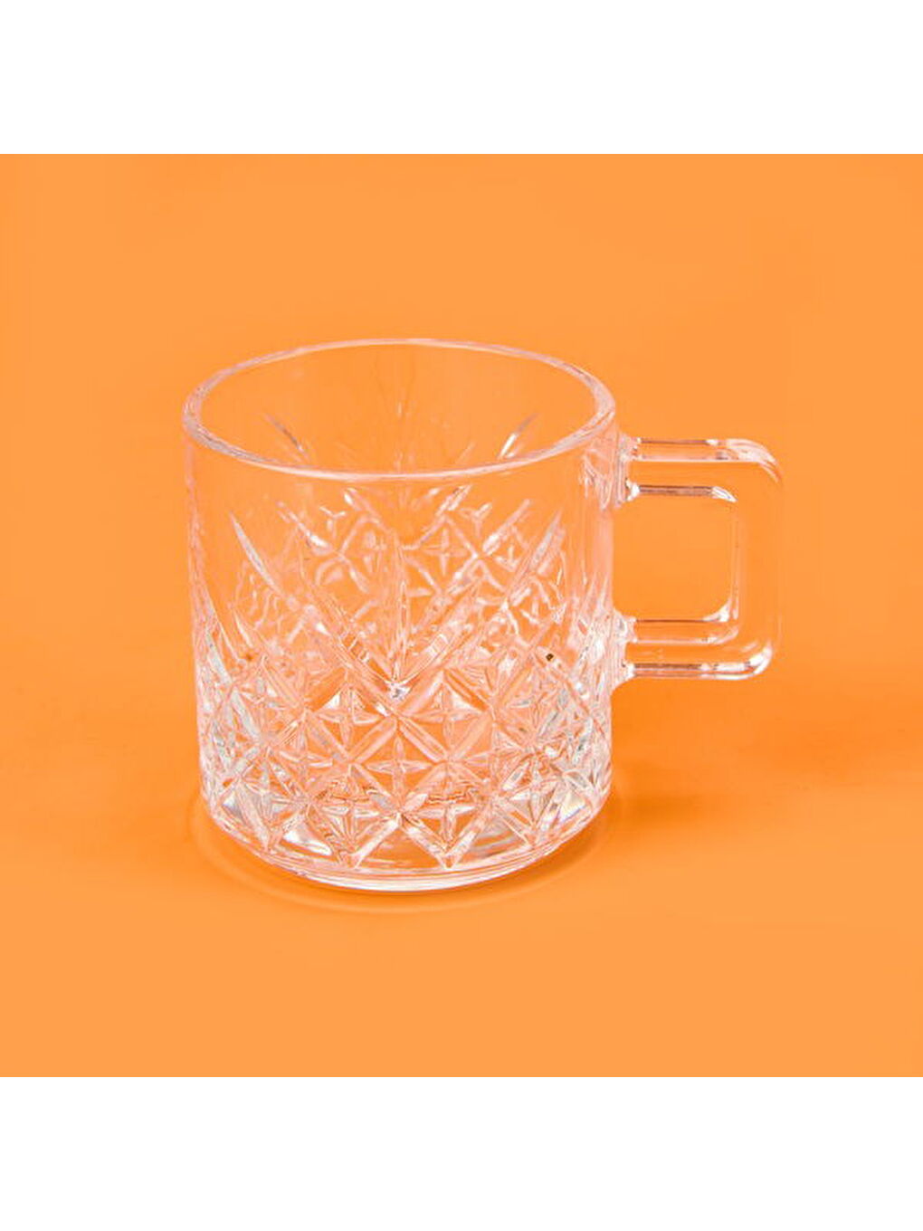 Renksiz Timeless 2'li Cam Kupa - Şeffaf - 195 ml-2