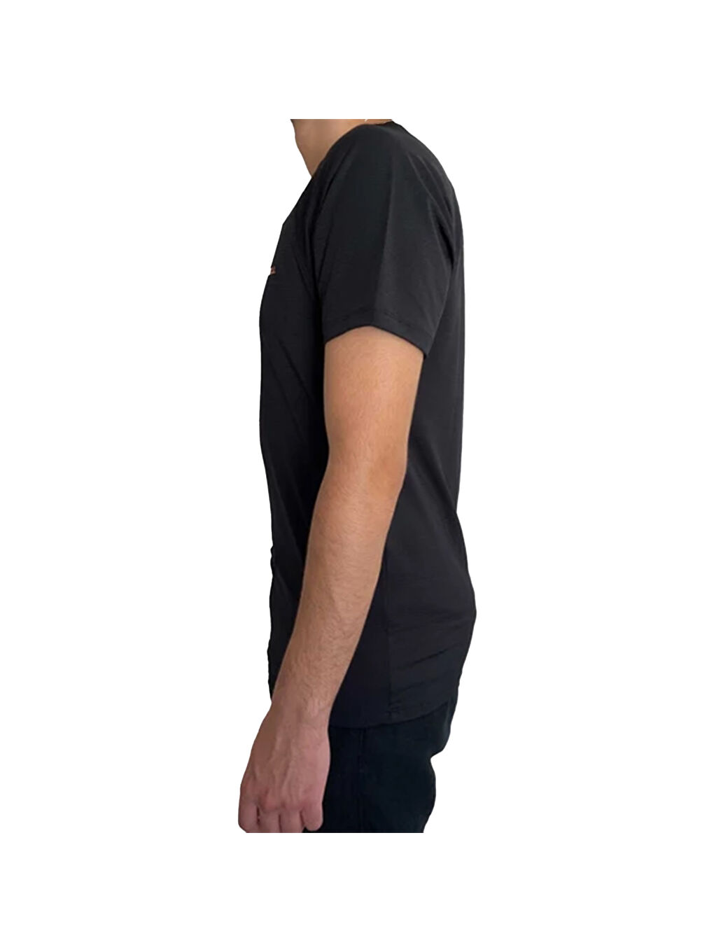 Tend Erkek Siyah Koşu Tişört-2