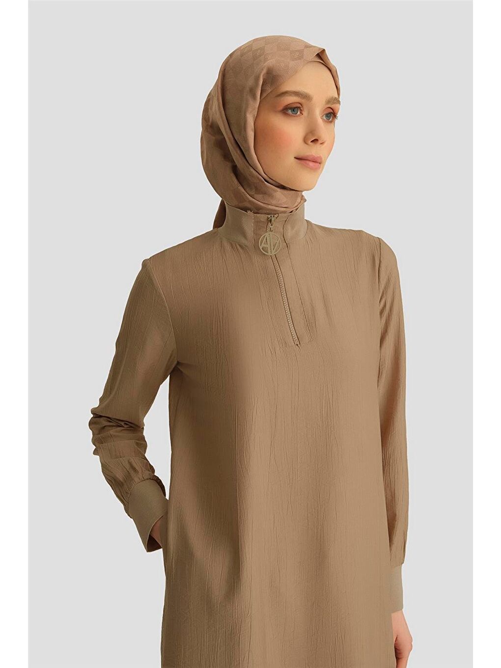 Bej Tunik 25Yh412 Koyu Taş-2