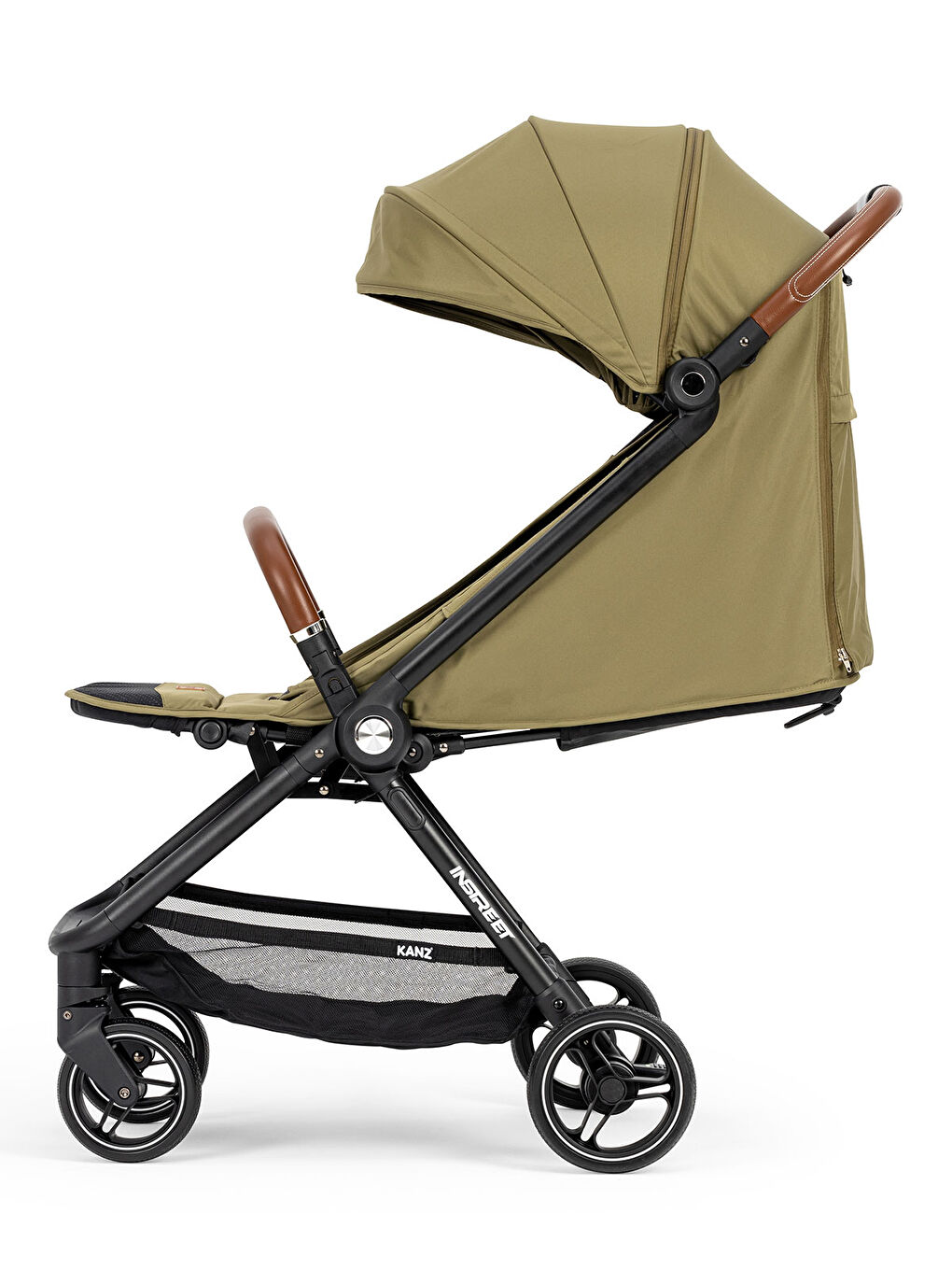 Instreet Travel Sistem Bebek Arabası Yeşil-5