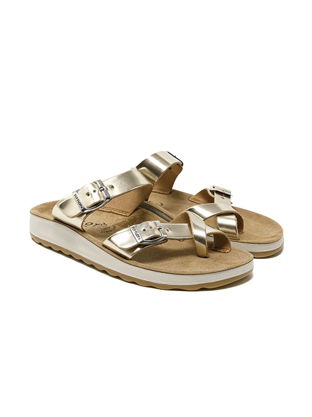 Sarı Kadın Altın Rengi Terlik 77 J68 ZC Slipper 6330-Gold-2
