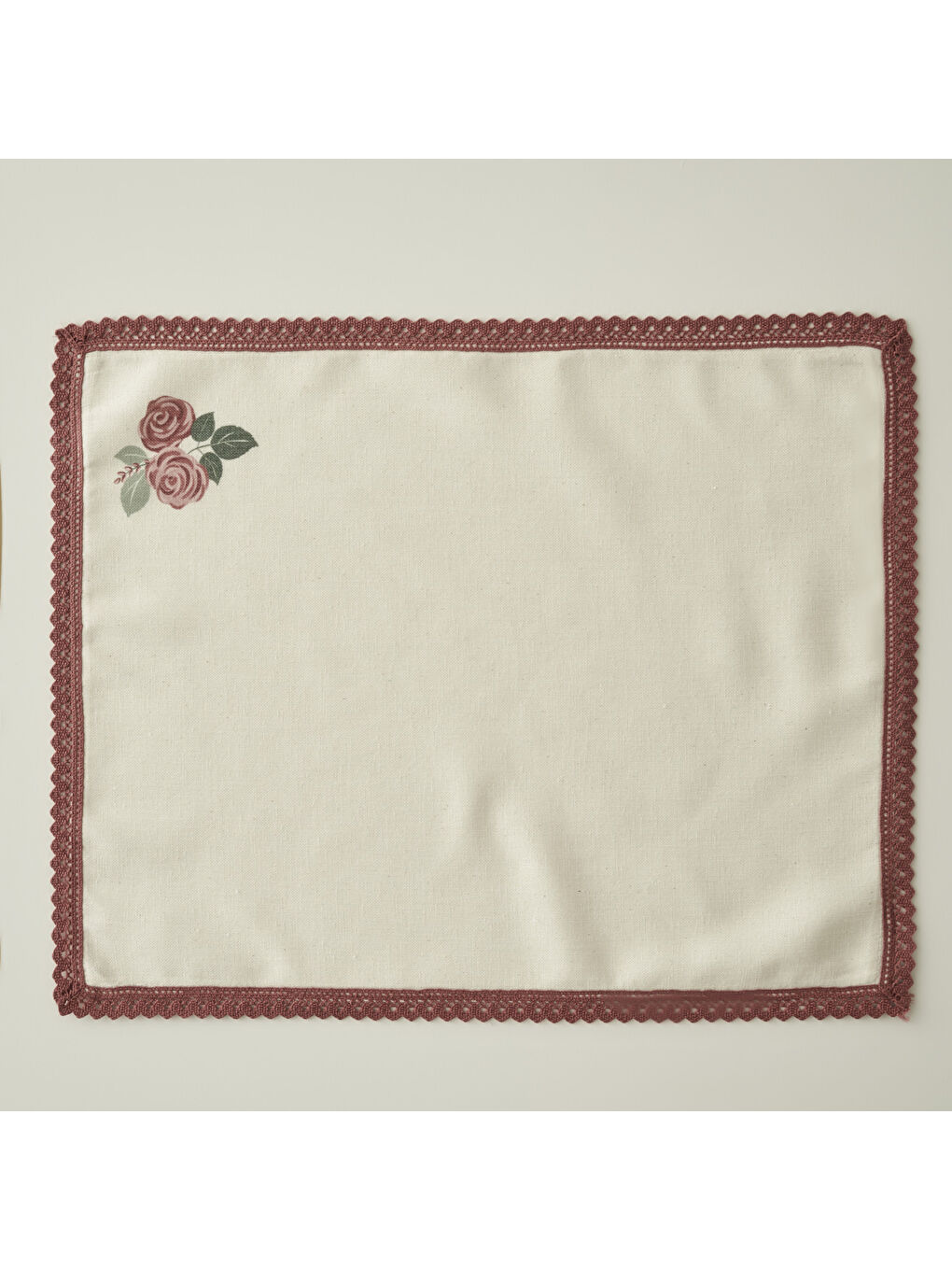 Ekru Rose Kopanakili Amerikan Servis Krem (35x45 cm)-2
