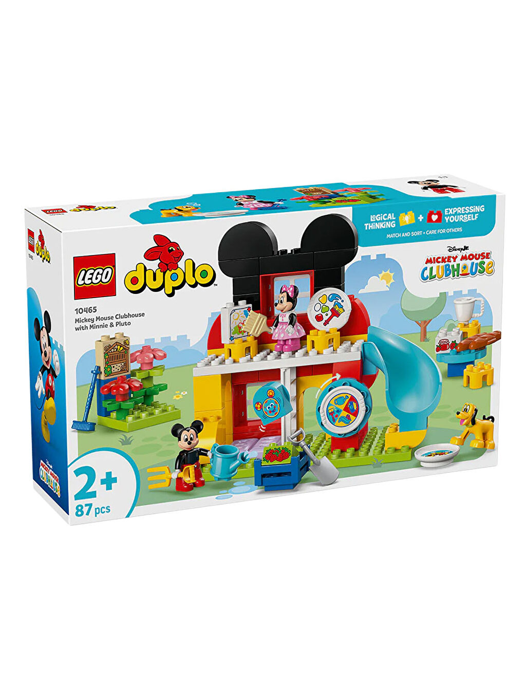 DUPLO Disney Minnie, Pluto ve Mickey’nin Kulüp Evi 10465