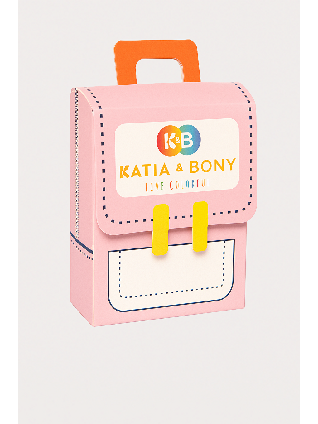 Kız Çocuk Ekose Desenli 2'Li Kutulu Soket Çorap Gri/Beyaz-3