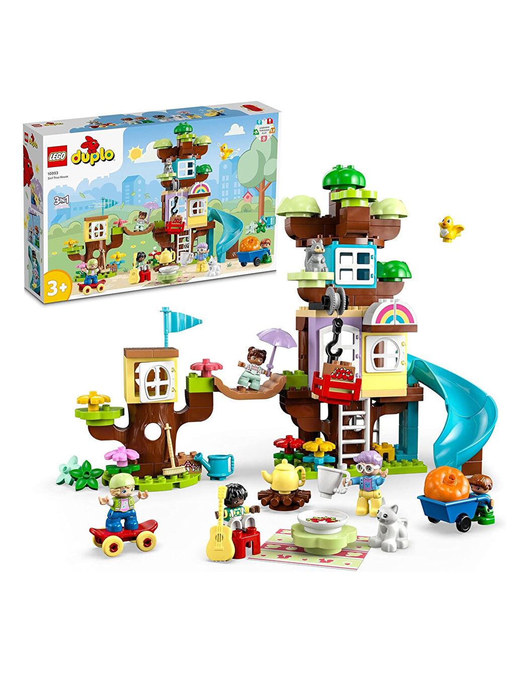 Lego Duplo 3’ü 1 Arada Ağaç Ev 10993