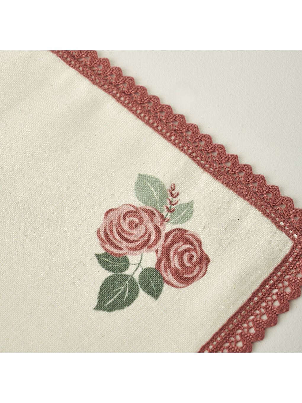 Ekru Rose Kopanakili Amerikan Servis Krem (35x45 cm)-3