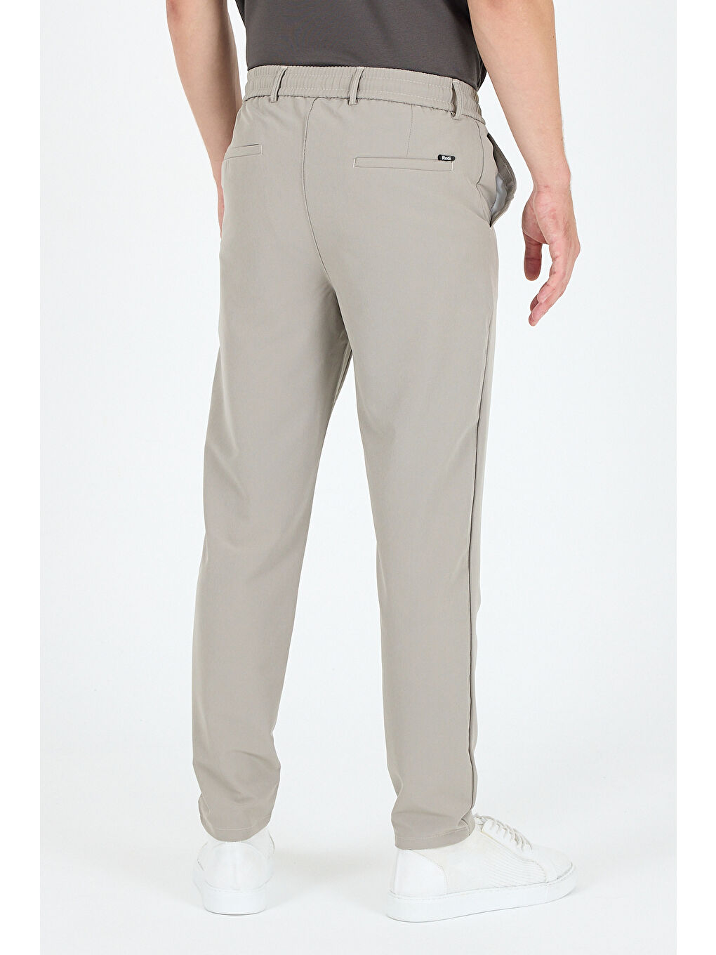 Gri Spor ve Günlük Rahat Cool %92Polyester %8Elastan Esnek Kumaş Erkek Jogger Pantolon Eşofman Altı 3670-4