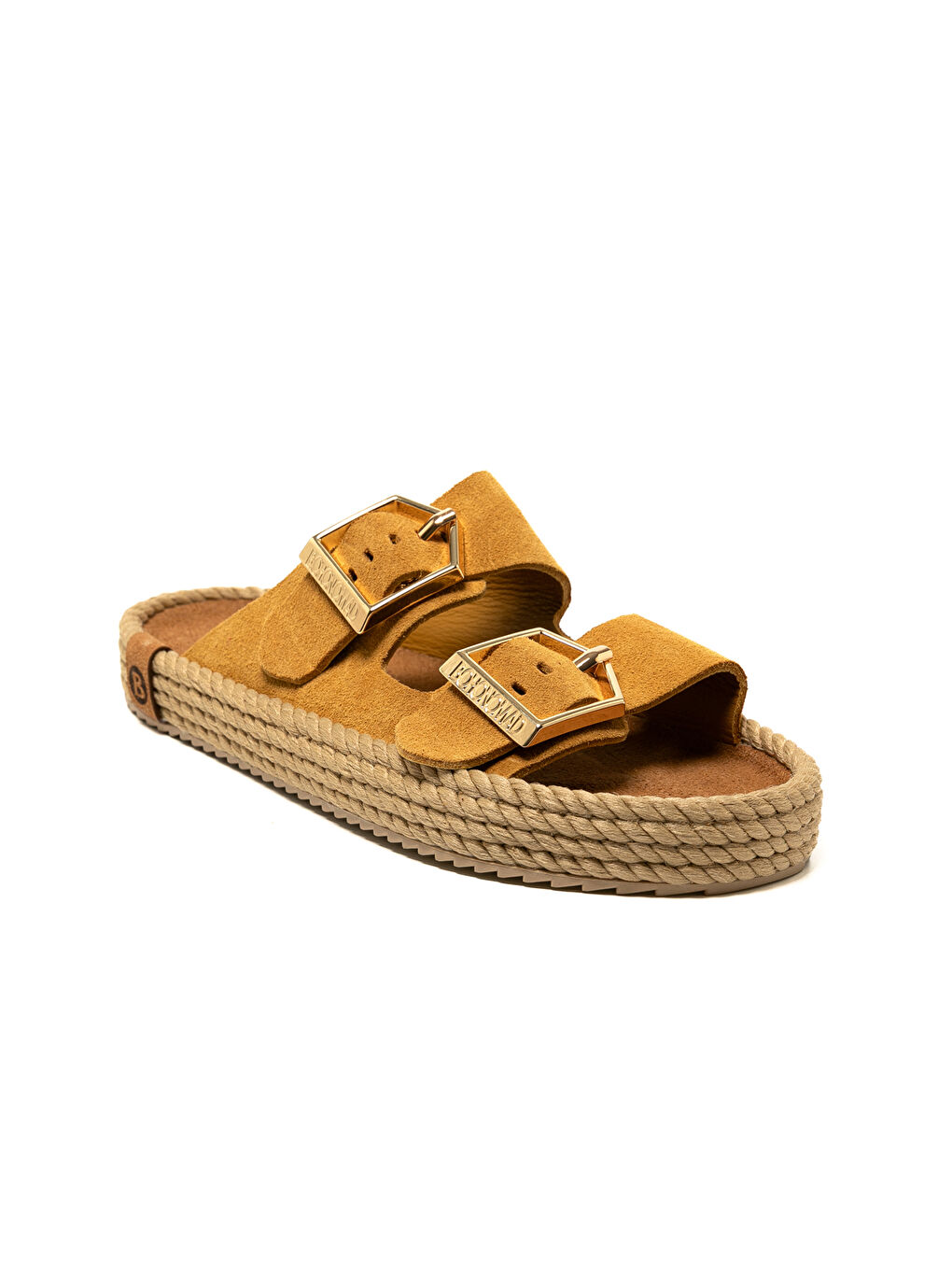 Bej SYD12-00027 Sydney Kadın Terlik Hardal-1