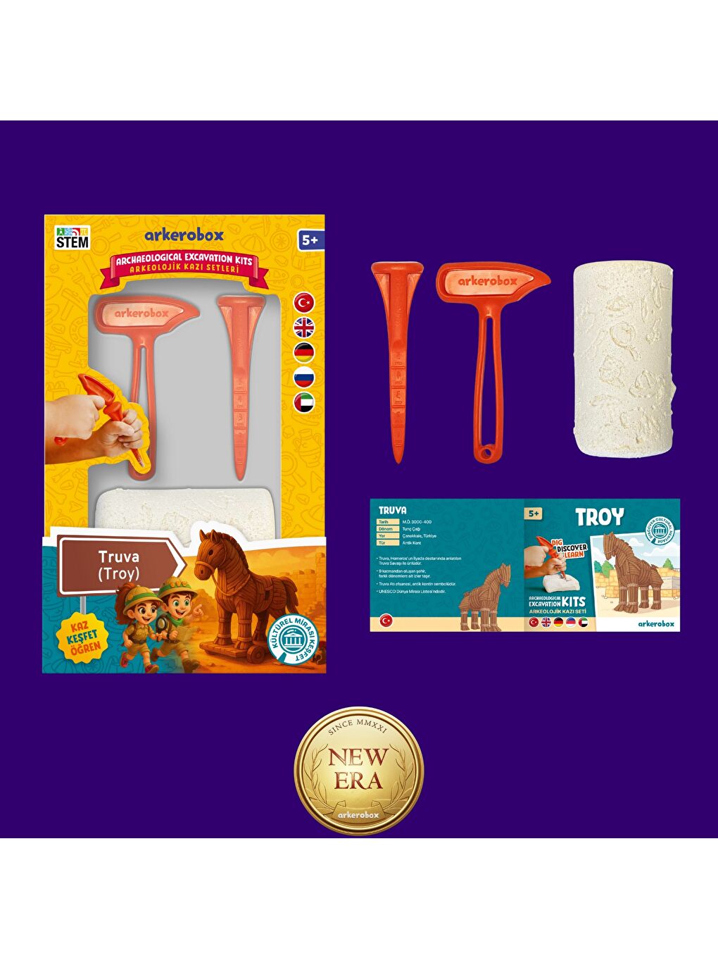 Truva (Troy) New Era Eğitici Kazı Seti-2