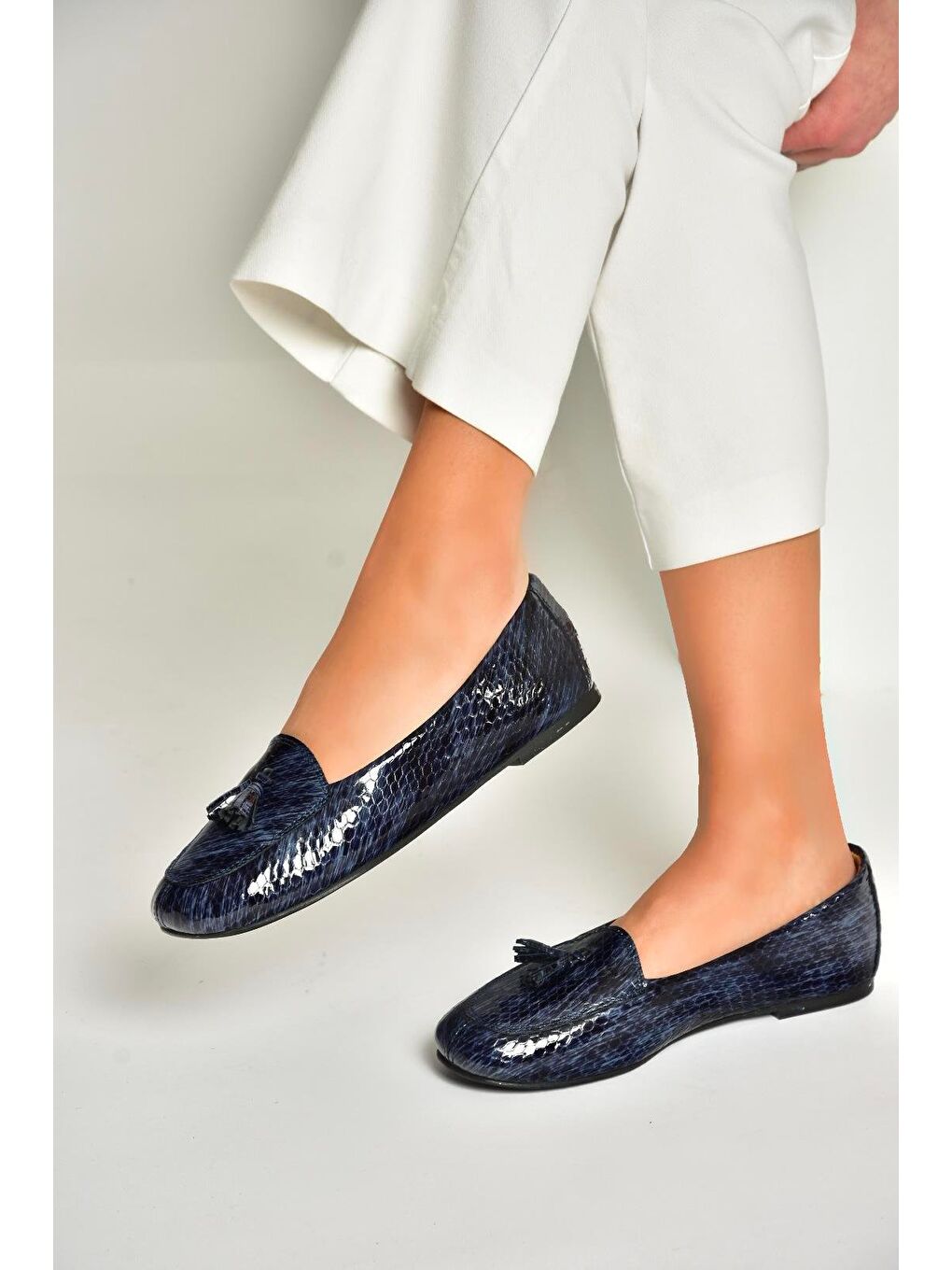 Lacivert Kadın Babet R6670012-5