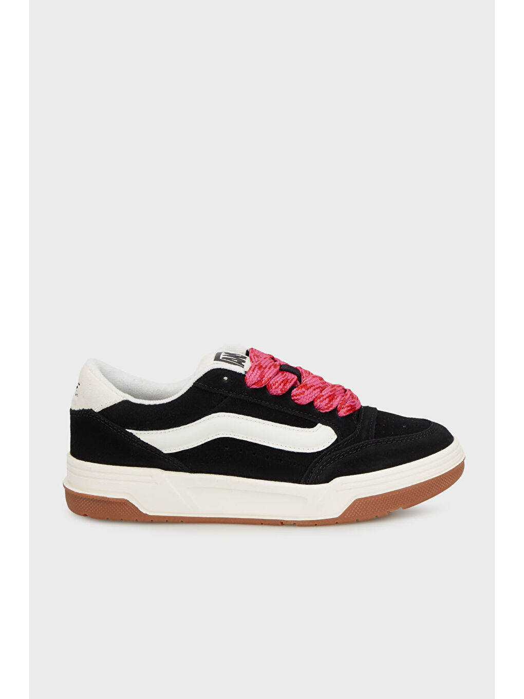 Siyah Hylane Süet Logolu Sneaker Ayakkabı VN000DB1BMA1