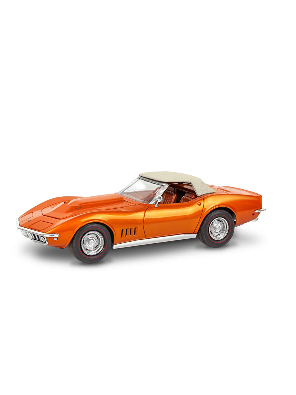 Maket Model Kit Araba ’68 Corvette L/88 Convertible İkisi Bir Arada 14572-2
