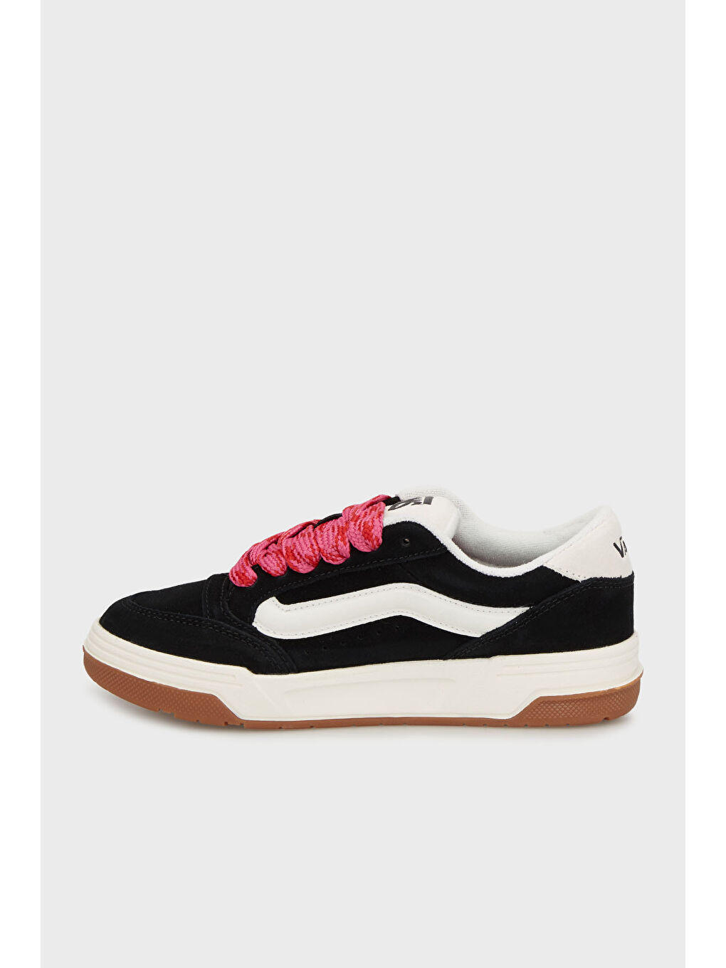 Siyah Hylane Süet Logolu Sneaker Ayakkabı VN000DB1BMA1-1