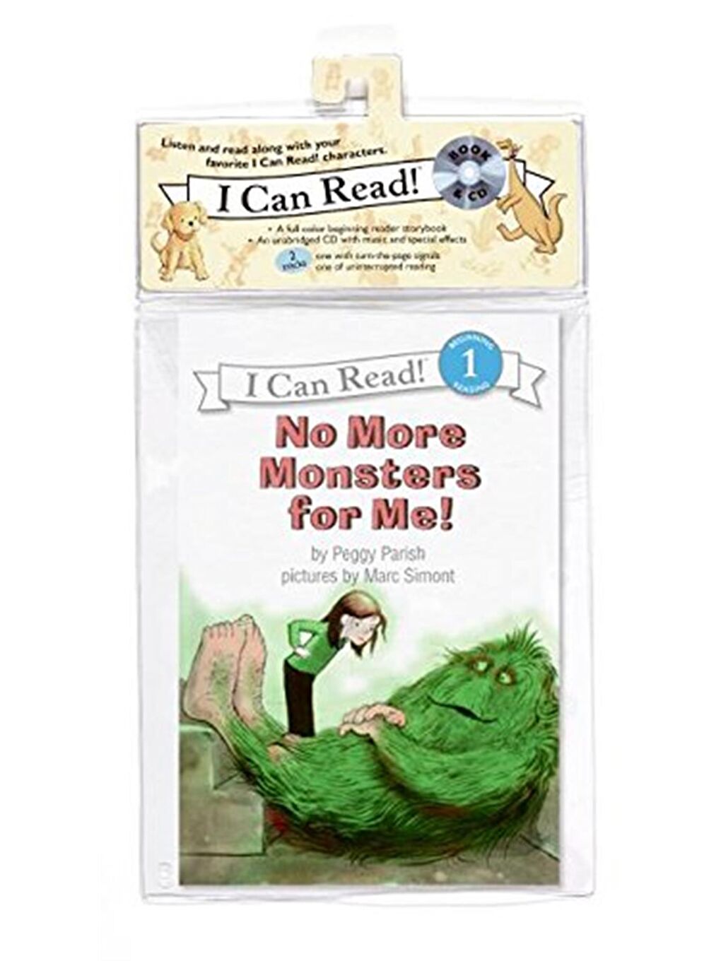 No More Monsters for Me! Book and CD