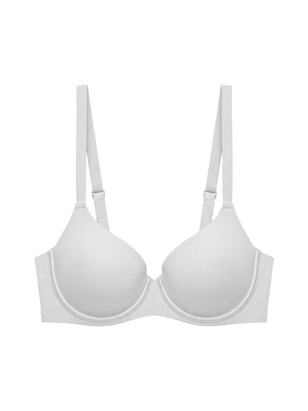 Seamless Bra - Wired | Beyaz Lazer Kesim Dikişsiz Balenli Kadın Sütyen