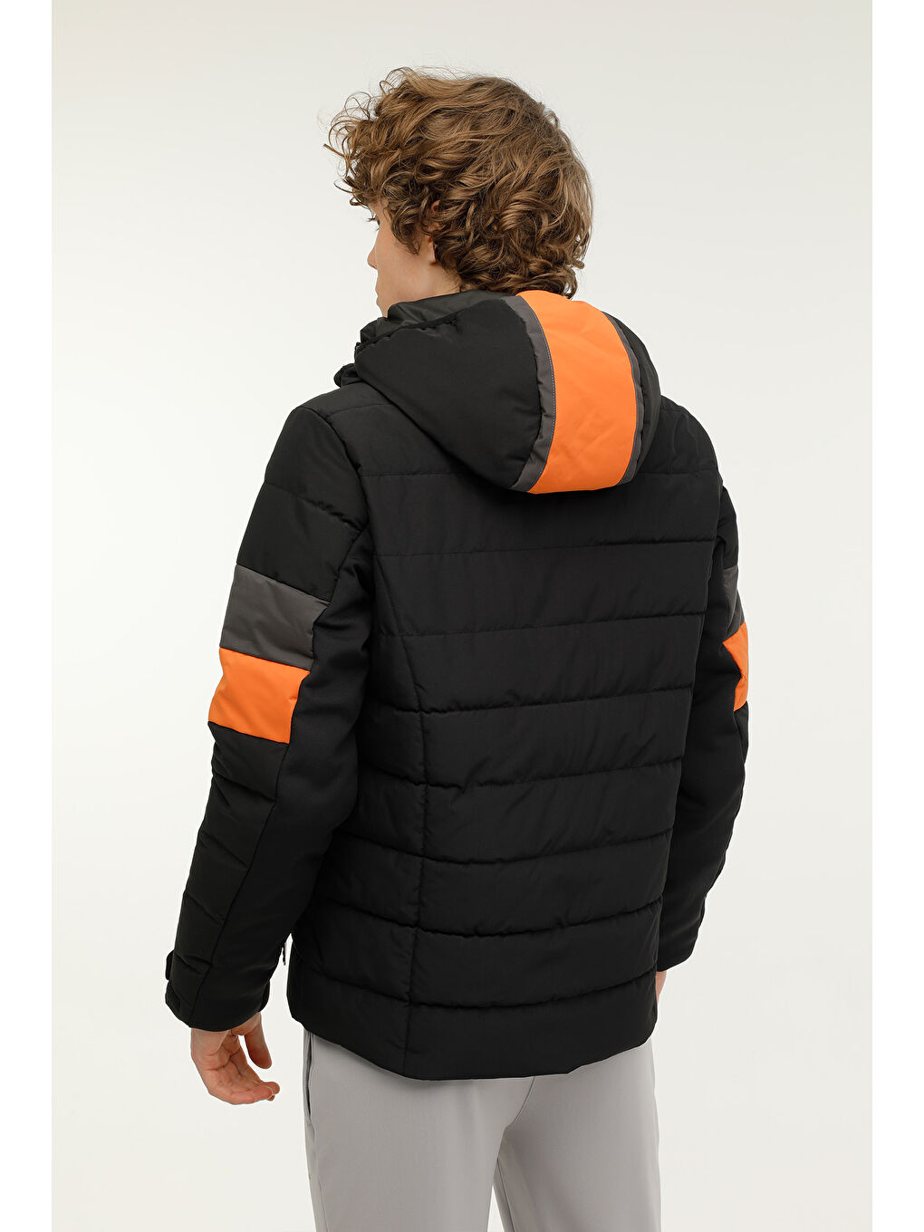 ML TALOS 2LE-81 3PR Siyah Erkek Kısa Şişme Mont-1