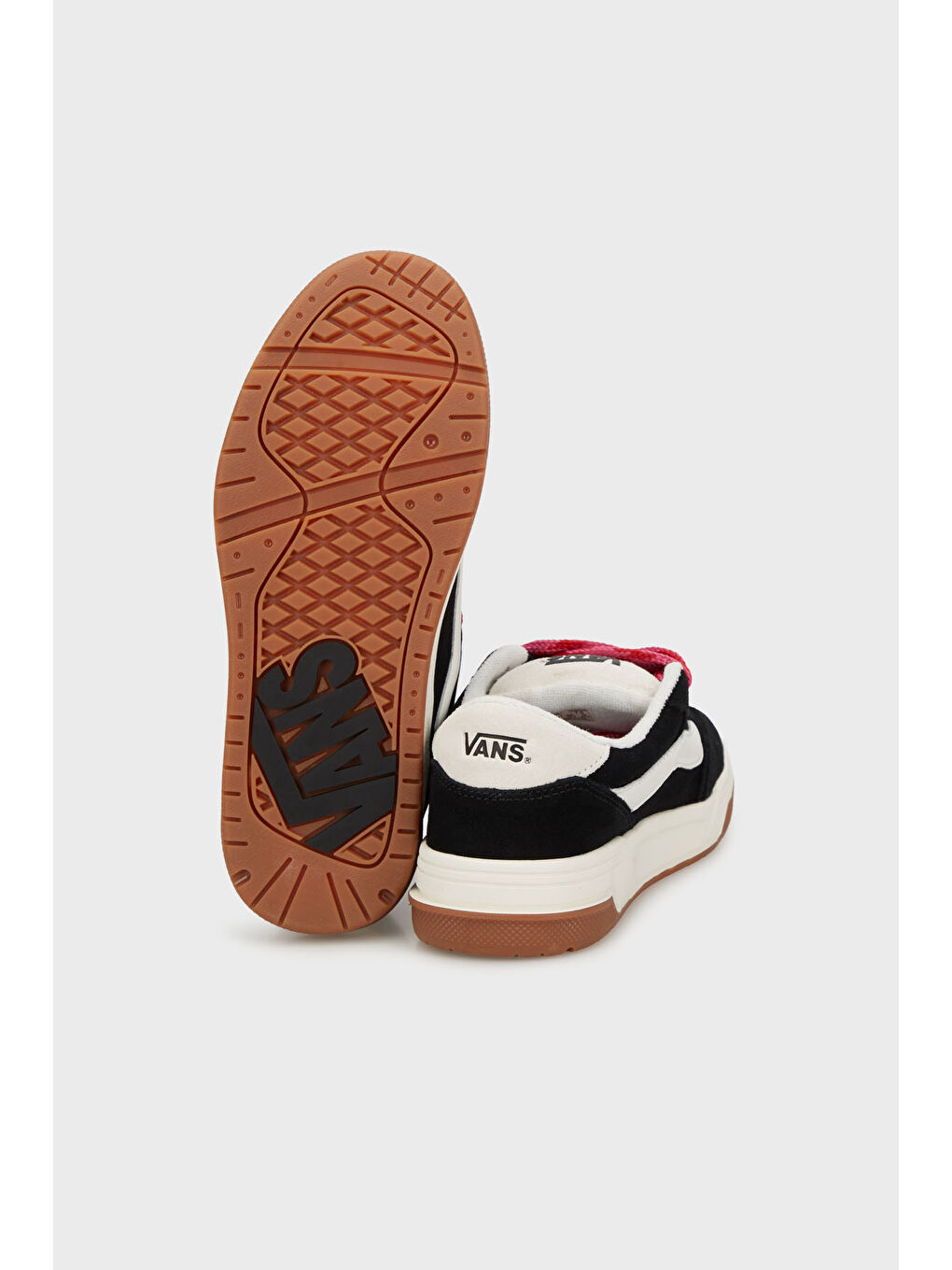 Siyah Hylane Süet Logolu Sneaker Ayakkabı VN000DB1BMA1-3