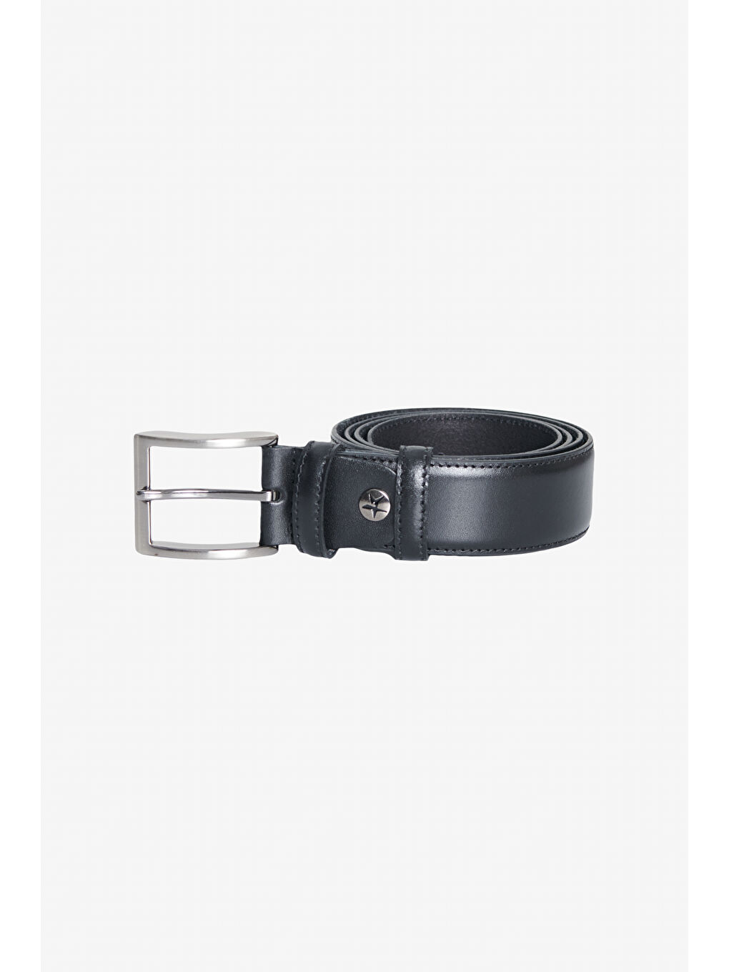 Erkek Siyah %100 Deri Klasik Kemer