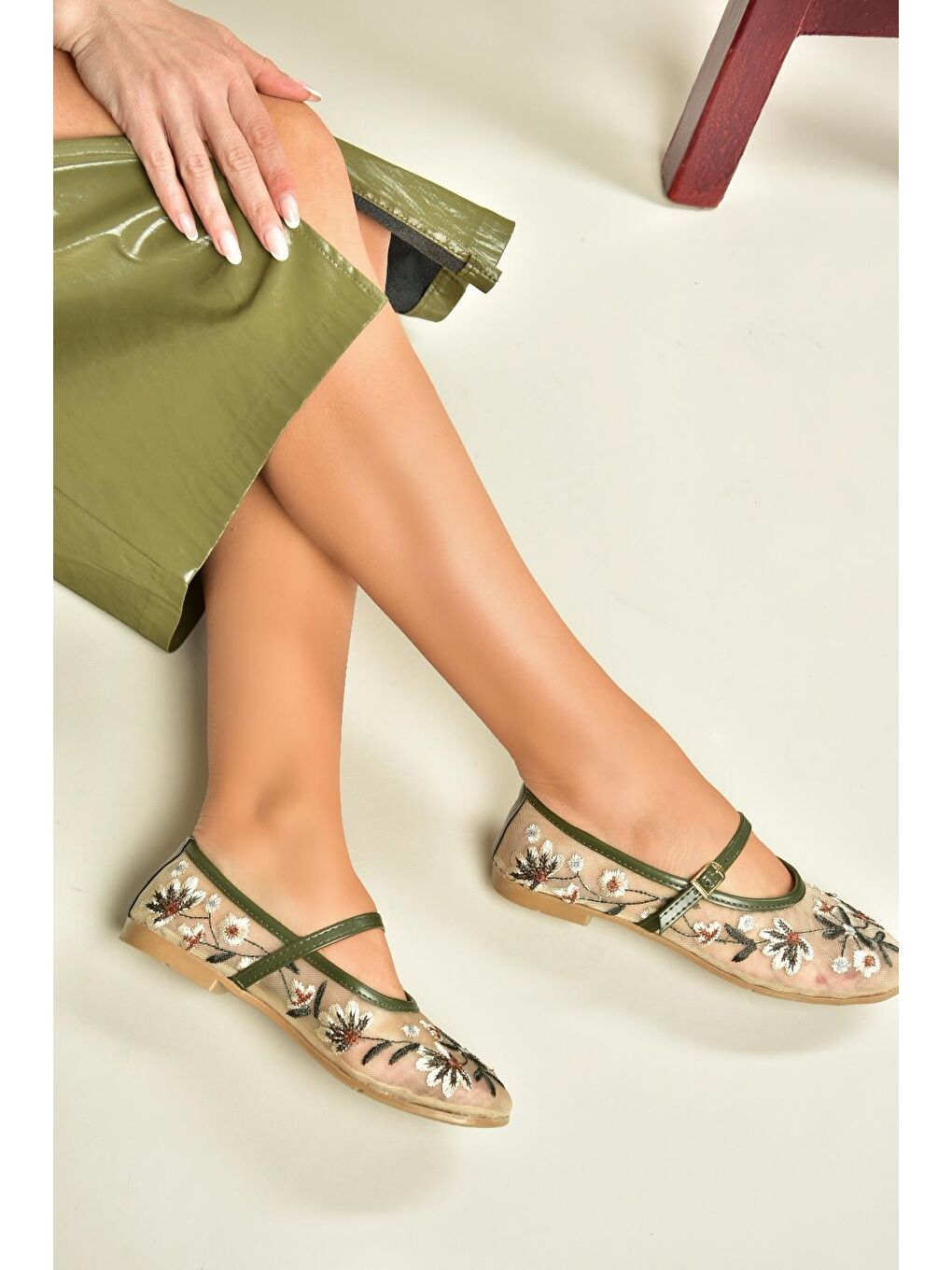 Yeşil Kadın Babet U2678532-4