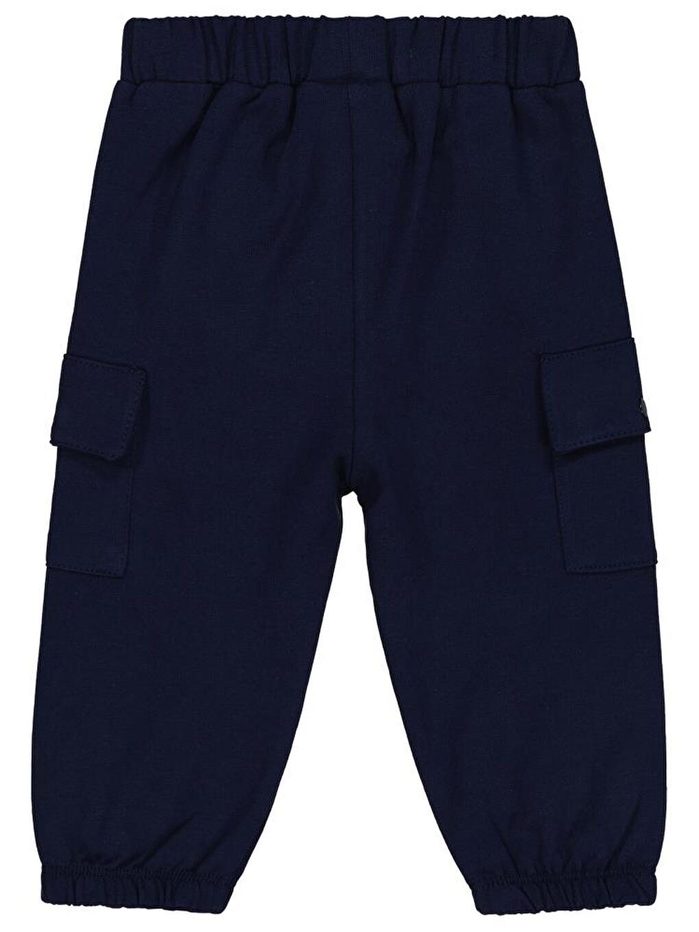 Lacivert Baby Basic Timeless Kargo Cepli 6-18 Ay Eşofman Altı-1