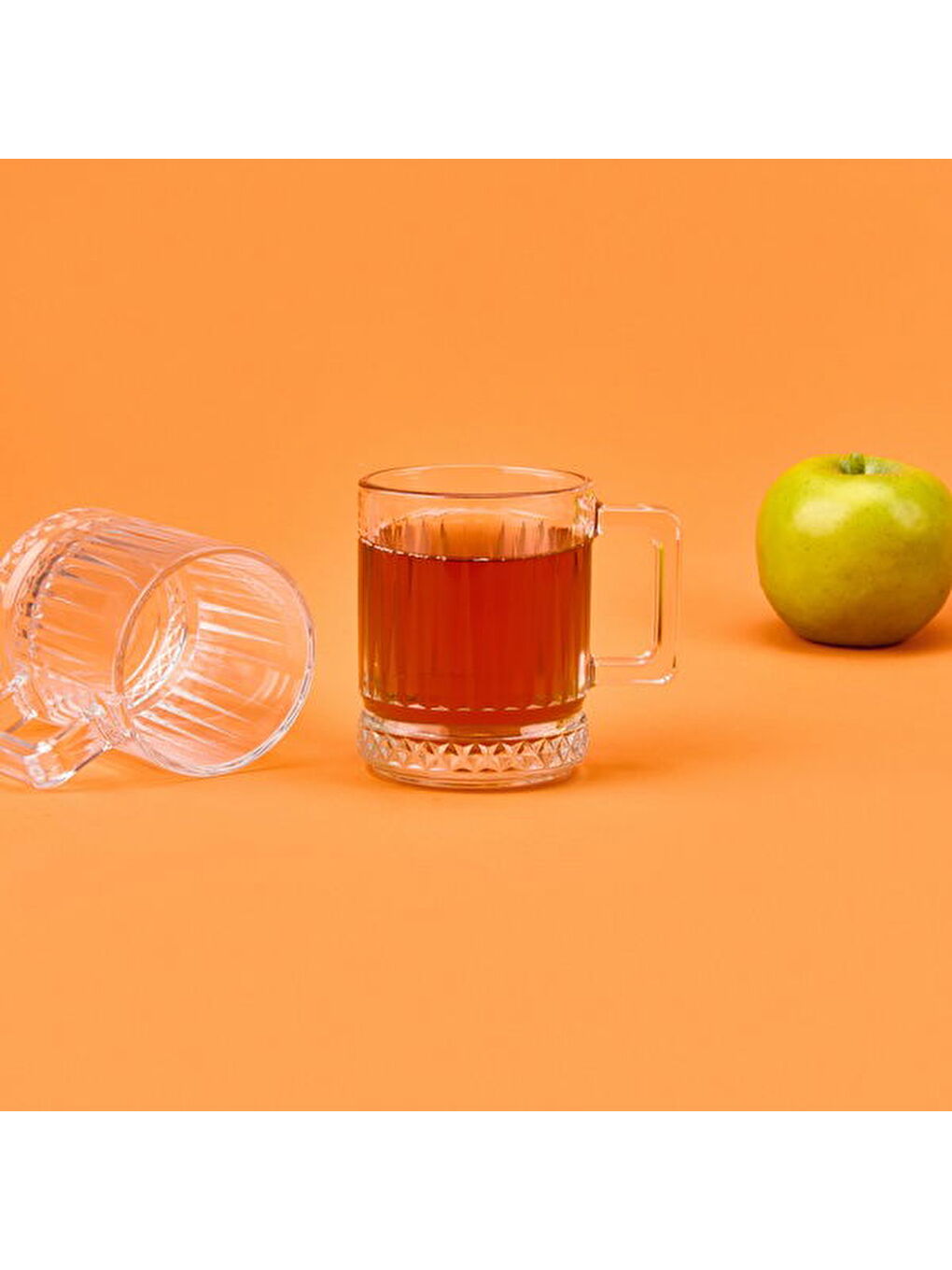 Renksiz Elysia 2'li Cam Kupa - Şeffaf - 250 ml-3