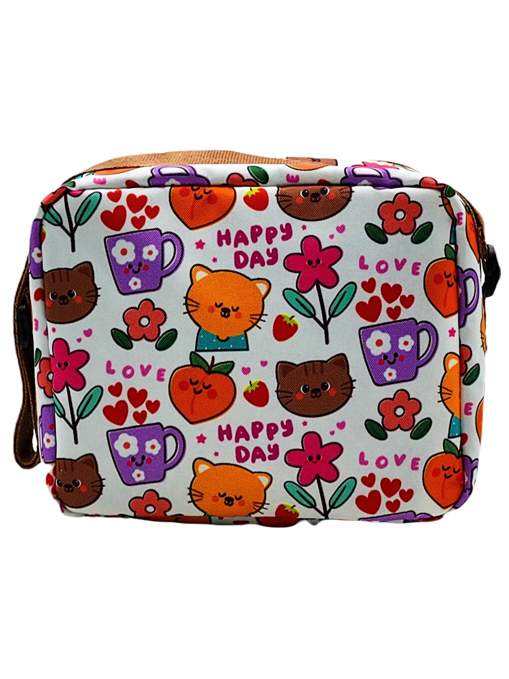 Baskılı Termoslu Beslenme Çantası (BR-3263) Renk Seçenekli-2