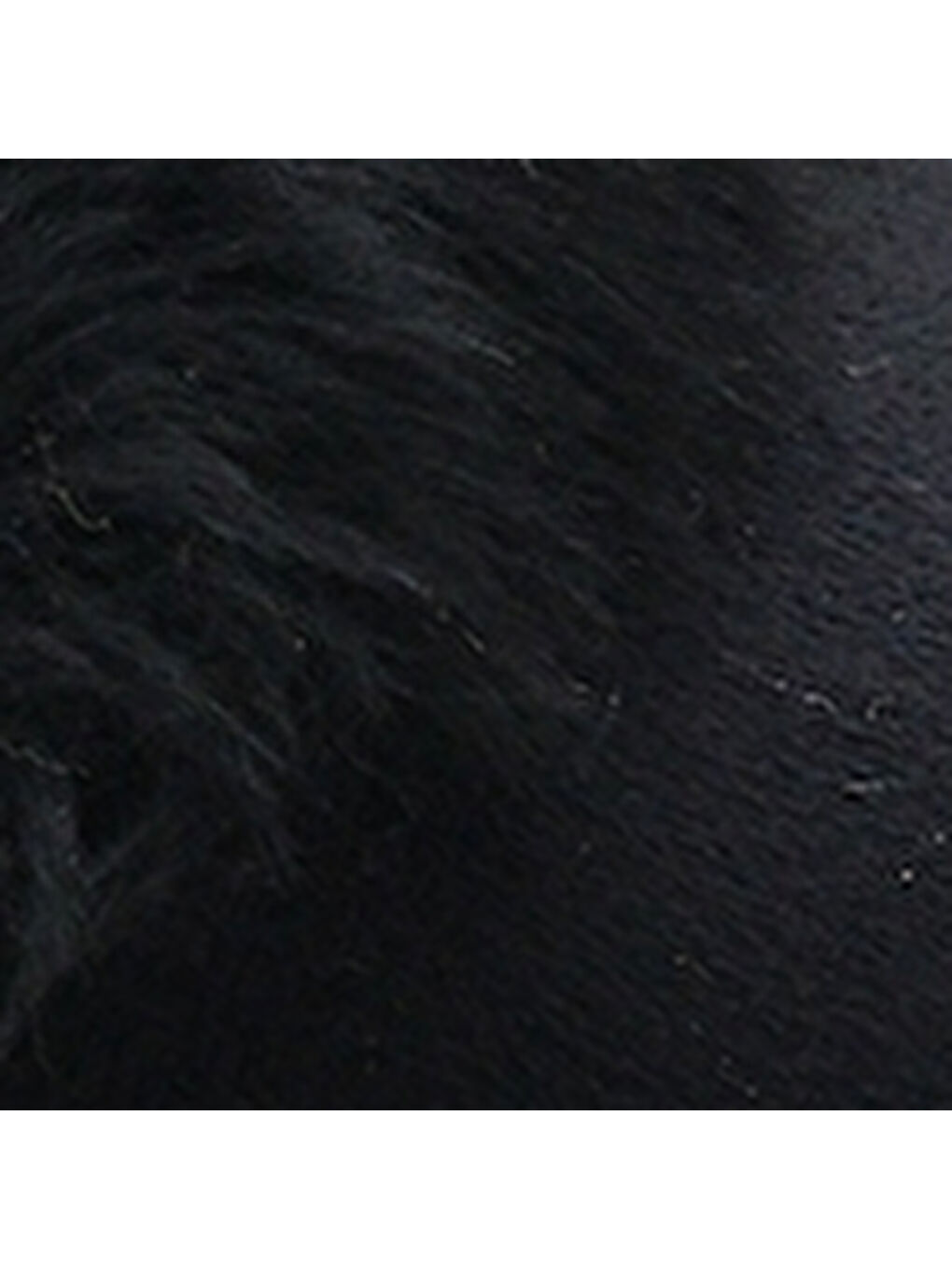 Siyah Florri Tüylü Burnu Kapalı Kadın Terlik-7