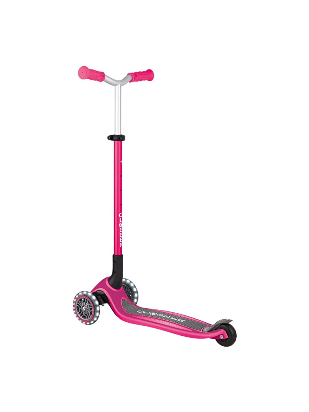 Master Işıklı Katlanabilir Scooter Fuşya 663-110-3